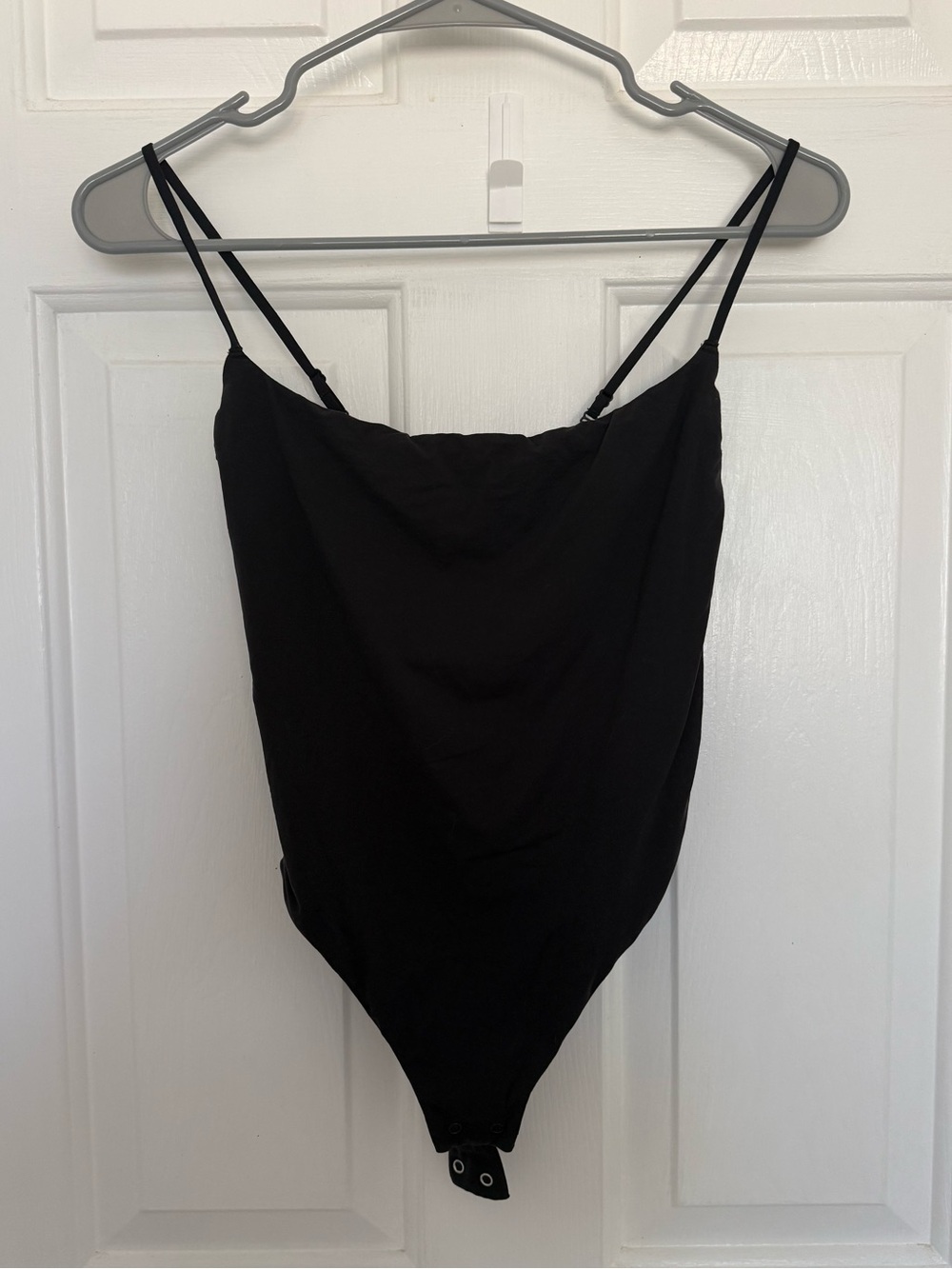 SKIMS Black Bodysuit